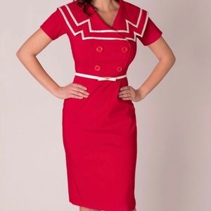 Bettie Page/Tatyana Red Dress